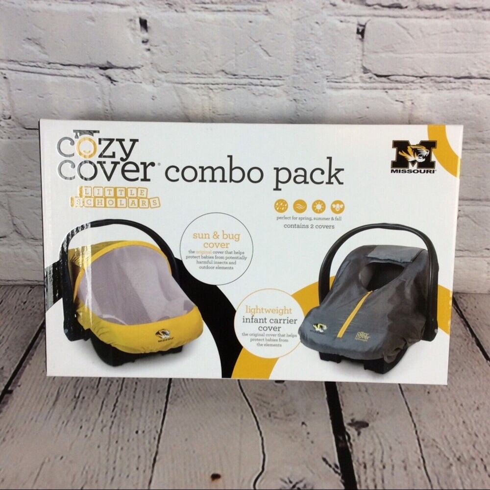 U Of Missouri Mizzou Tigers NCAA Cozy Cover Combo Pack Sun/Bug & Lightweight